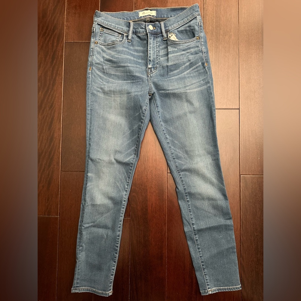 Madewell Medium Blue Roadtripper Skinny Jeans